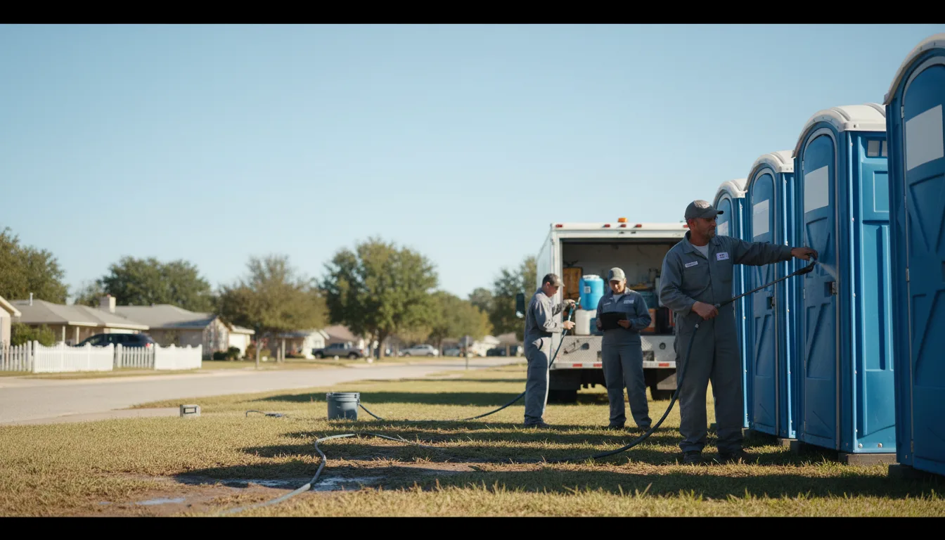 Long-Term Portable Toilet Rental in Arcola, MS near me